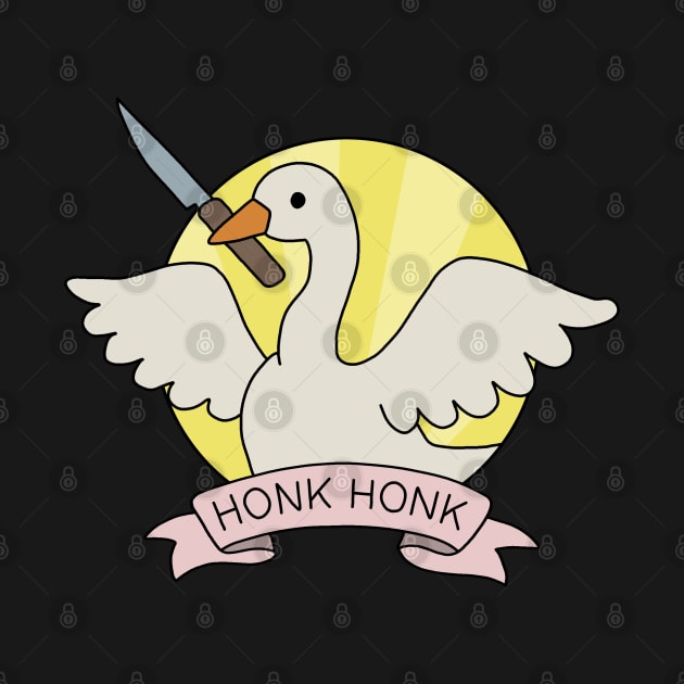 Honk Honk - Goose by valentinahramov