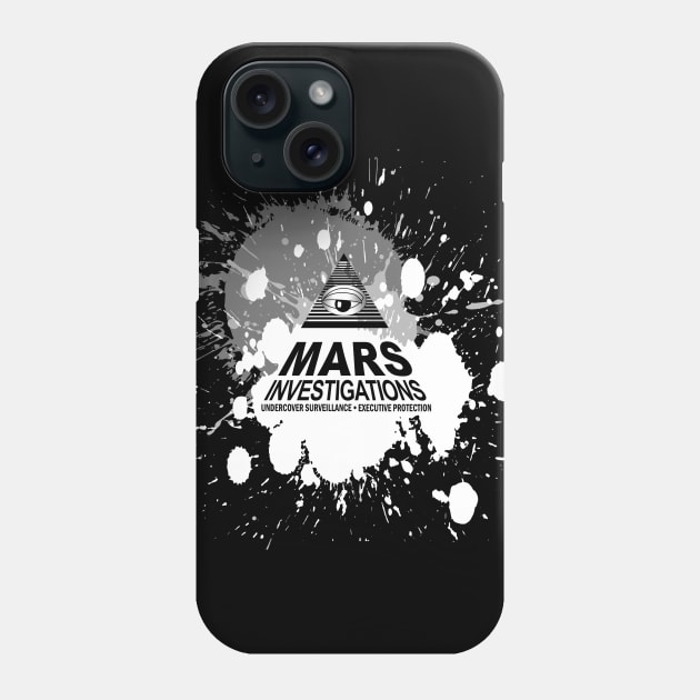 Mars Investigations Splat Phone Case by Veronicas Marshmallows Podcast