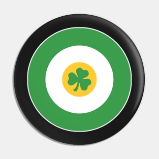 Irish Shamrock Target Pin