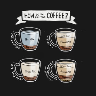 How do you like your coffee? T-Shirt