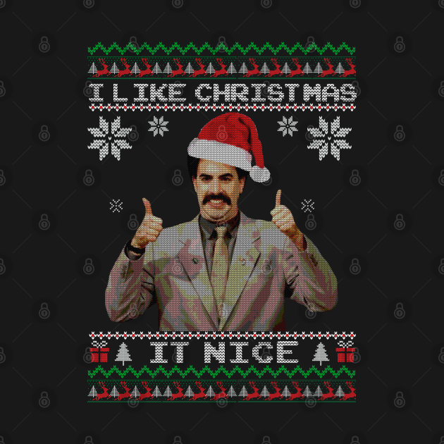 Borat very nice Funny Christmas Tshirt Borat Very Nice TShirt