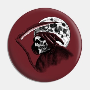 Halloween Grim Reaper Pin