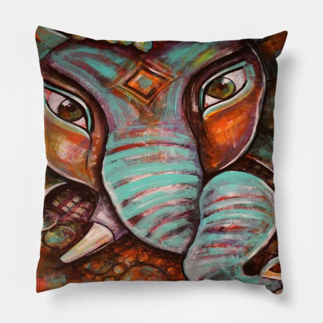 Elephant Joy Pillow by Heartsake