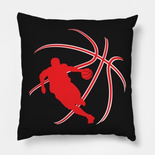 B-Ball player Pillow