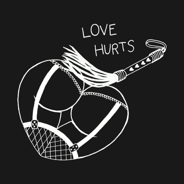 Love Hurts (Black) by shopbetafishes