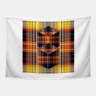 Plaid on Plaid Tapestry