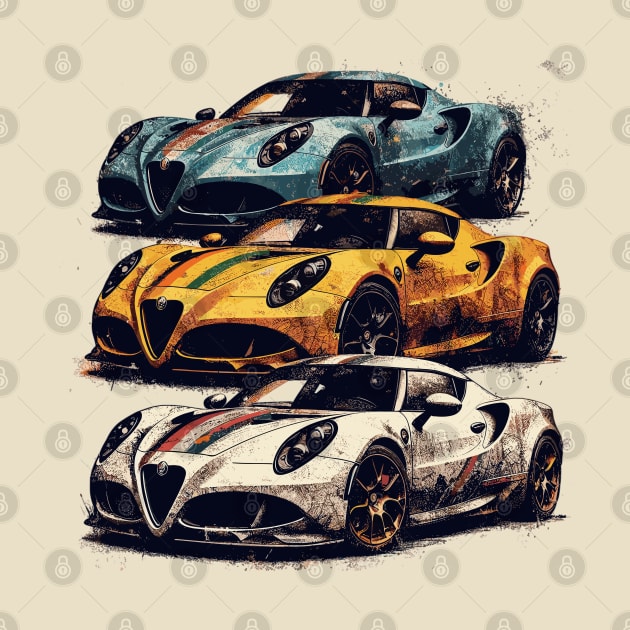 Alfa Romeo 4C by Vehicles-Art