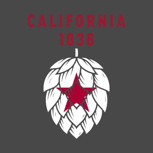 California State Flag 1835 - United States of Craft Beer T-Shirt