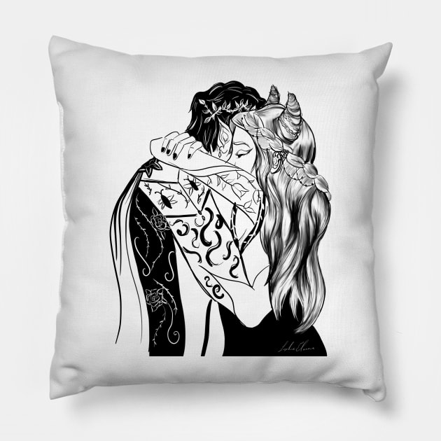 Cardan and Jude Pillow by Sophie Elaina