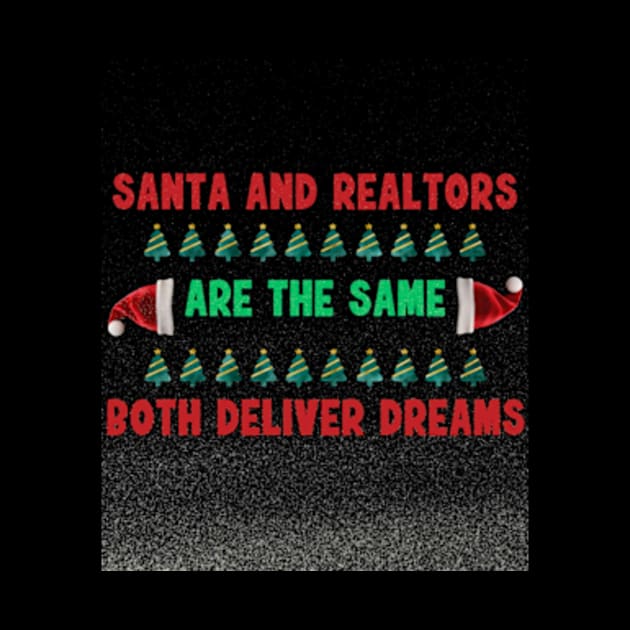 Santa Favorite Realtor They are same funny christmas shirt by PC SHOP