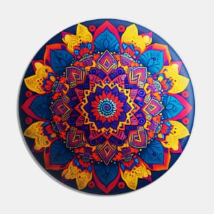 Beautiful Mandala Art Pin