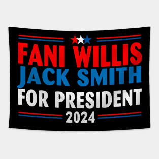 Fani Willis Jack Smith For President 2024 Tapestry