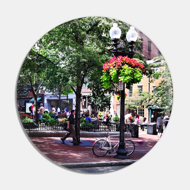 Boston MA - Irish Famine Memorial Park Pin by SusanSavad