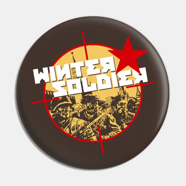 Winter Soldier Pin by KryptoFox84