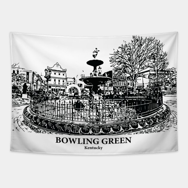 Bowling Green - Kentucky Tapestry by Lakeric