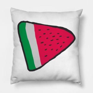 watermelon cartoon art Pillow