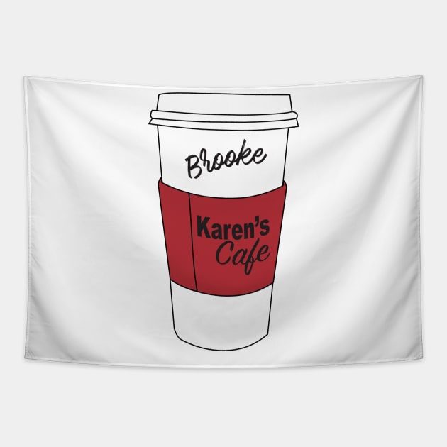Karen's Cafe Tapestry by TeeOurGuest