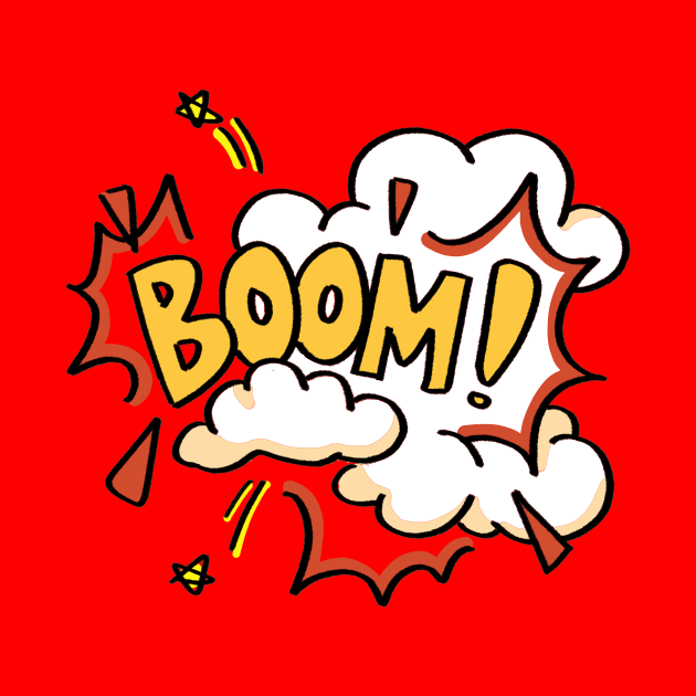 Boom explosion effect art by ballooonfish