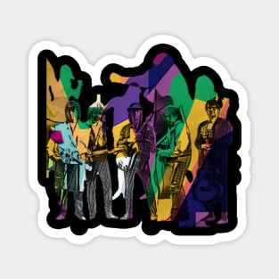 Traveling Wilburys - Wpap Vintage Magnet