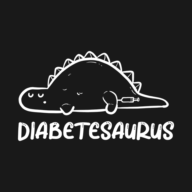 Diabetesaurus Diabetics Dinosaur Tyrannosaurus by amango