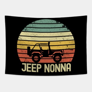 Jeep Nonna Vintage Jeep Tapestry