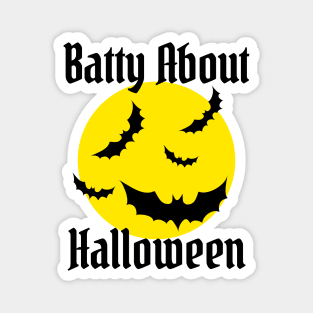 Batty About Halloween Magnet