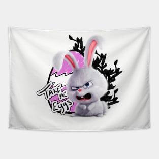 Cool easter bunny Tapestry