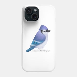 Blue Jay Bird Phone Case