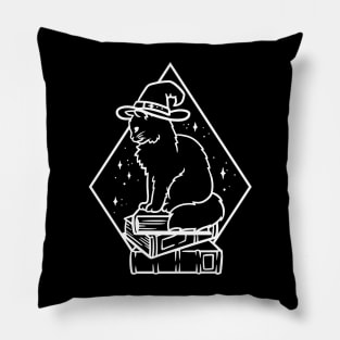 Witchy Kitty Pillow