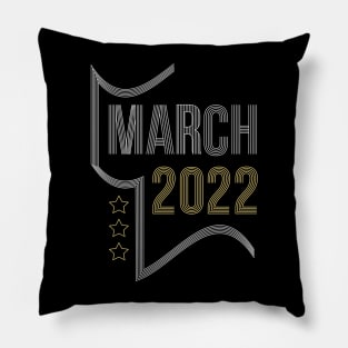 March 2022 Pillow