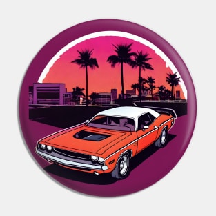 Dodge Challenger in Vice City Pin