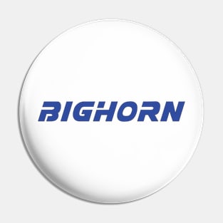 Bighorn Blue Logo Pin