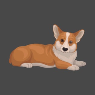 Chilin' Corgi T-Shirt