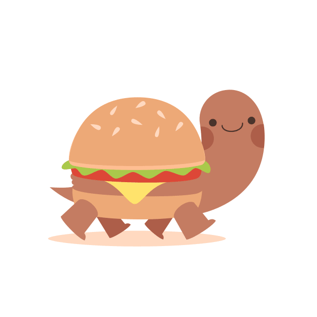 Burger turtle by petitspixels