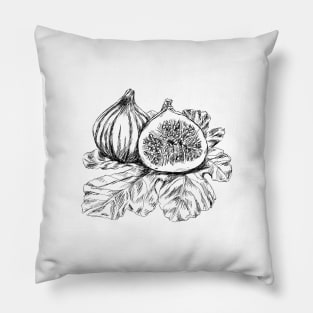 Fig drawing Pillow