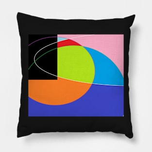 mysteriously colors Pillow