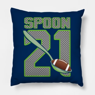 Seattle Seahawks Devon Witherspoon by CH3Media Pillow