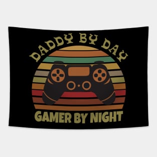 Daddy by day Gamer by night Tapestry
