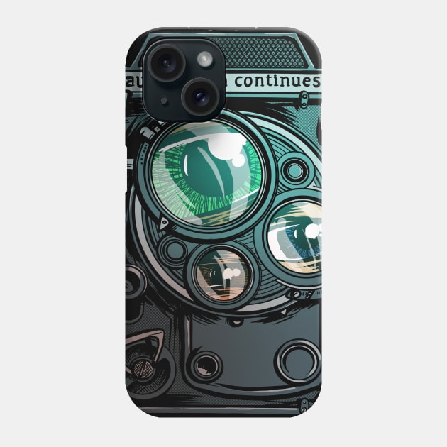 ai camera Phone Case by corykerr