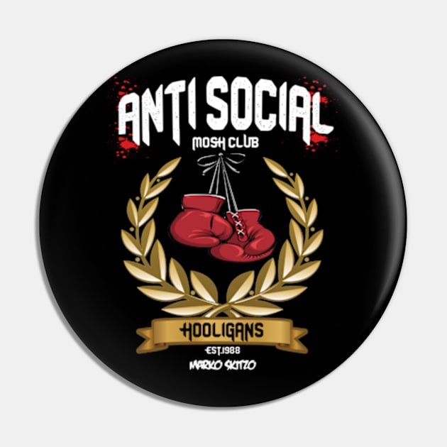 MARKO SKITZO X ANTI SOCIAL MOSH CLUB Pin by MarkoSkitzo