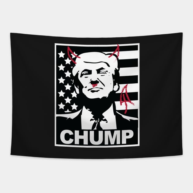 Chump (Trump) Tapestry by kzenabi