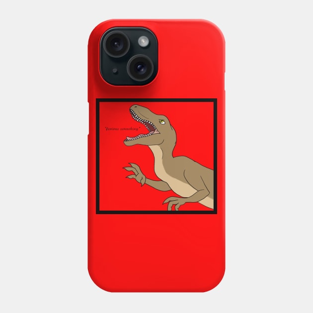 Furious Screeching Phone Case by possumtees