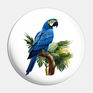 Hyacinth Macaw Pin