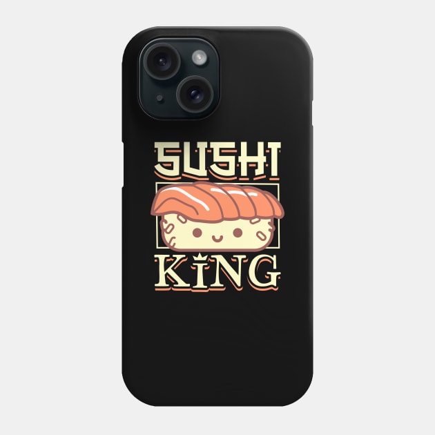 Sushi King Phone Case by Modern Medieval Design