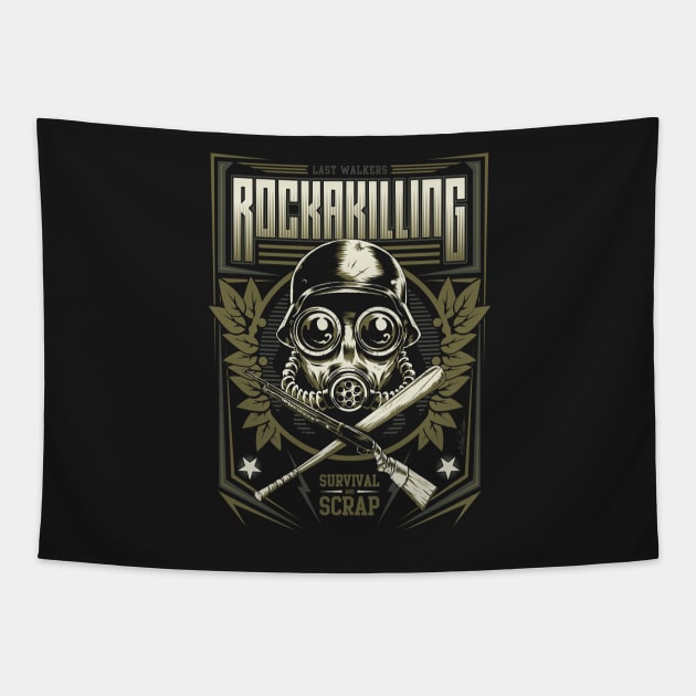 Rockakilling Tapestry by nanobarbero