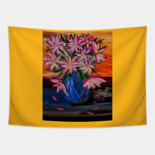 Beautiful abstract floral artwork Tapestry