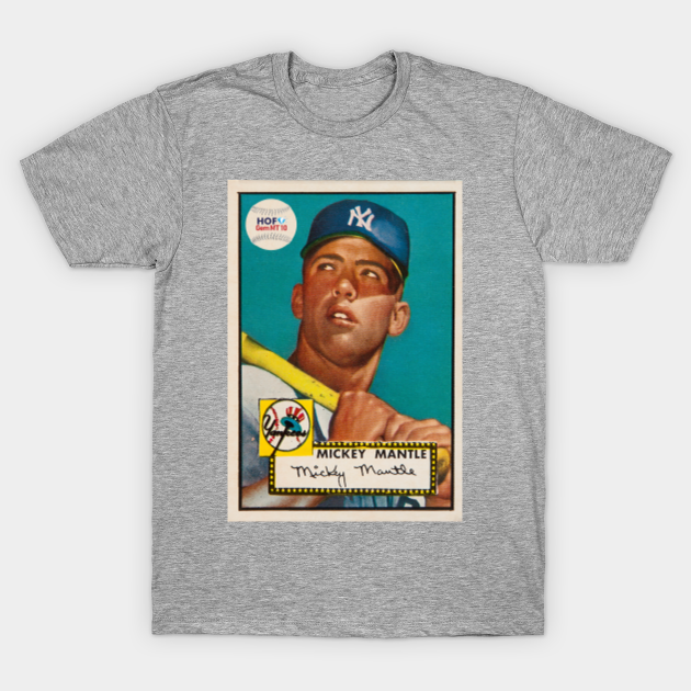 mickey mantle t shirt