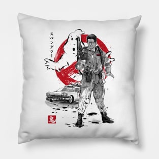 Egon sumi-e Pillow