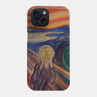 Scream by Edvard Munch Phone Case