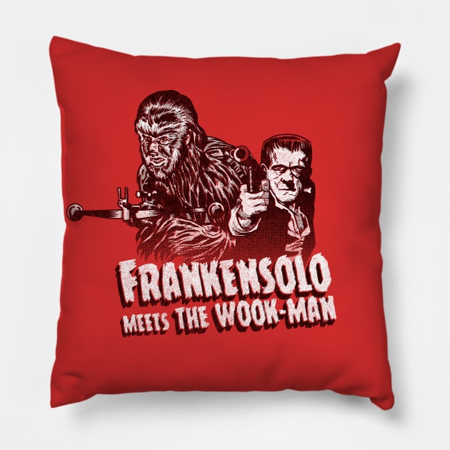 Frankensolo Meets the Wook-man Pillow by GiMETZCO!